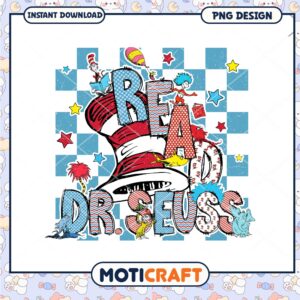 Read Dr Seuss PNG Design