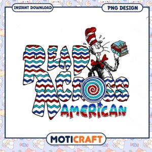 Read Across America Cat in the Hat PNG