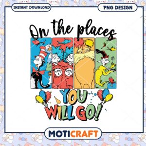 Places Youll Go Dr Seuss PNG