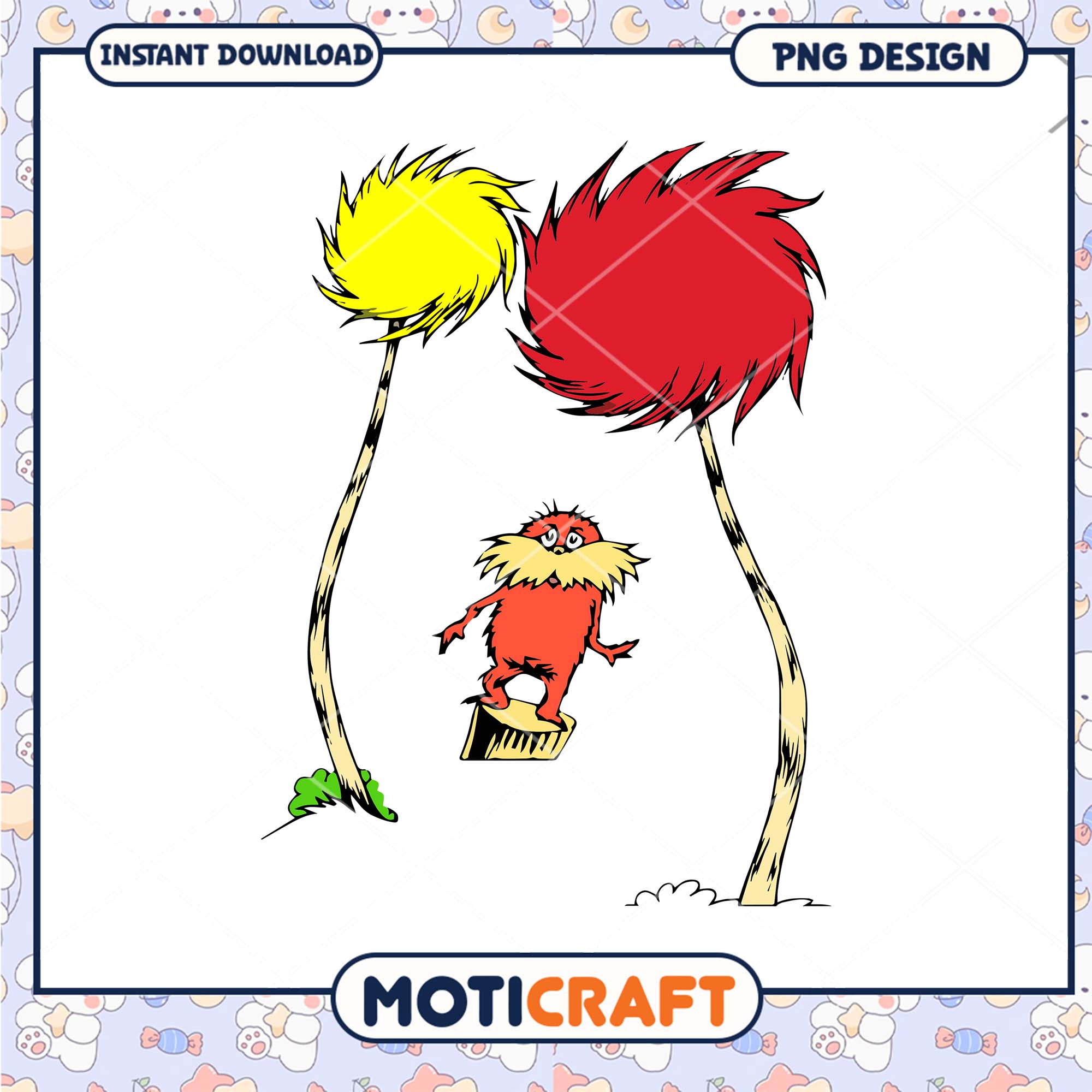 Option 1 (Focus on character) The Lorax PNG Image Download Option 1 (Focus on character) The Lorax PNG Image Download