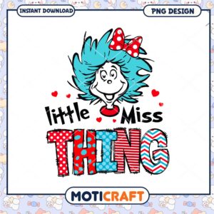 Little Miss Thing Colorful PNG Graphic for Fun Designs Little Miss Thing Colorful PNG Graphic for Fun Designs