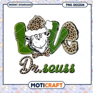 Leopard Print Grinch Christmas PNG Leopard Print Grinch Christmas PNG