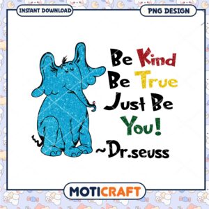 Kind True You Glitter Elephant PNG Kind True You Glitter Elephant PNG