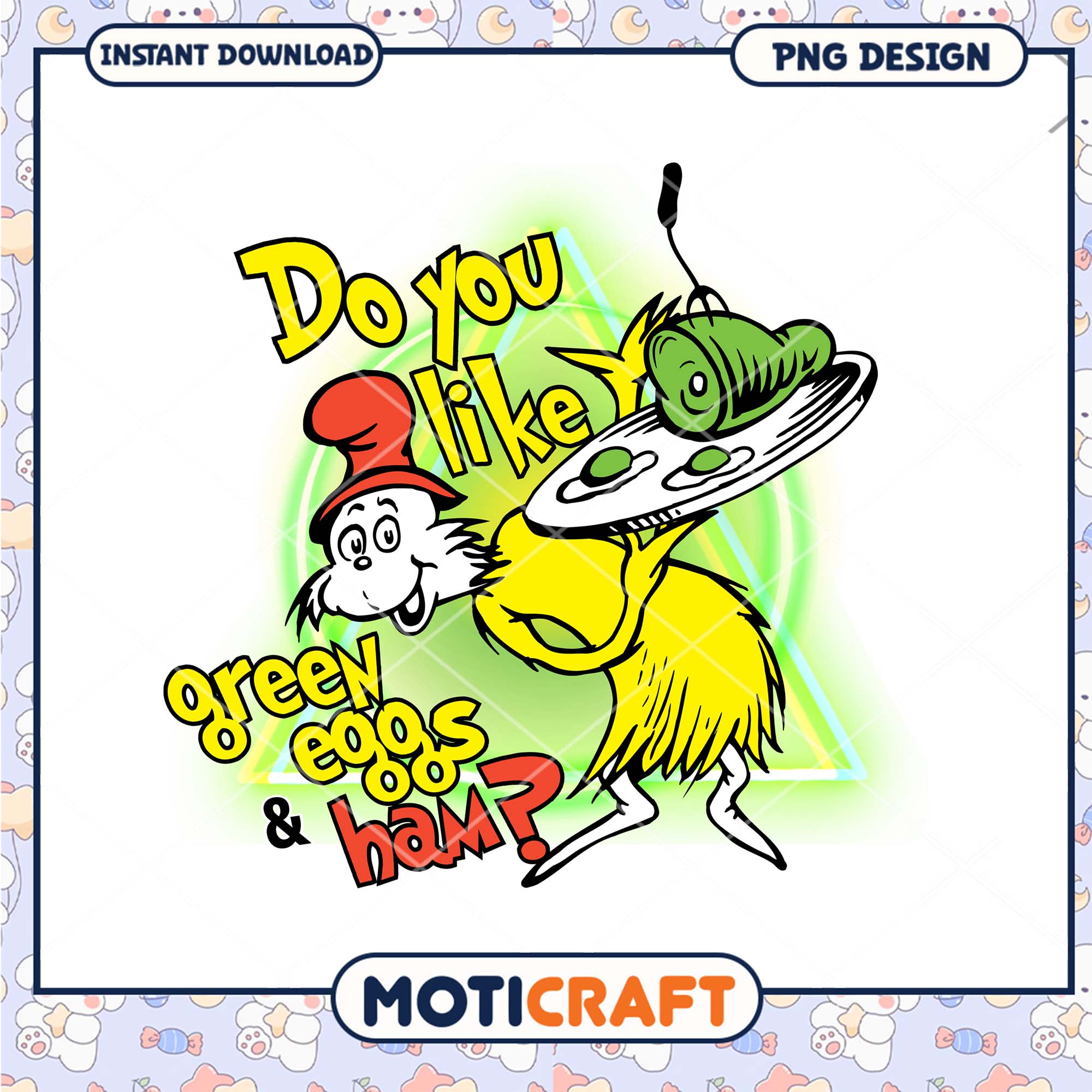 Green Eggs and Ham PNG Image Green Eggs and Ham PNG Image