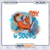Fox in Socks Fun Colorful Artwork PNG for Kids and Decor 2 Fox in Socks Fun Colorful Artwork PNG for Kids and Decor