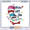 Dr Seuss Hat PNG Glitter Design