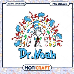 Dr Seuss Cat in the Hat Noah PNG