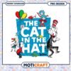 Dr Seuss Cat in the Hat Fun and Colorful PNG Image Design
