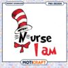 Creative Cat Hat Nurse PNG Design for Fun Gifts and Crafts