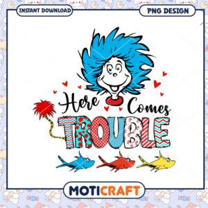 Cat in the Hat Trouble PNG