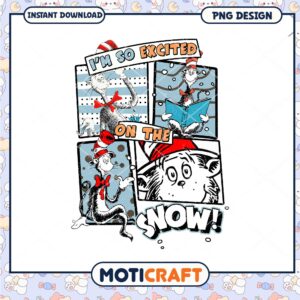 Cat in the Hat Snow Day PNG