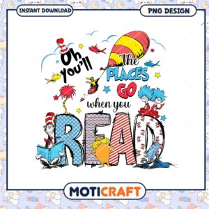 Cat in the Hat Read PNG