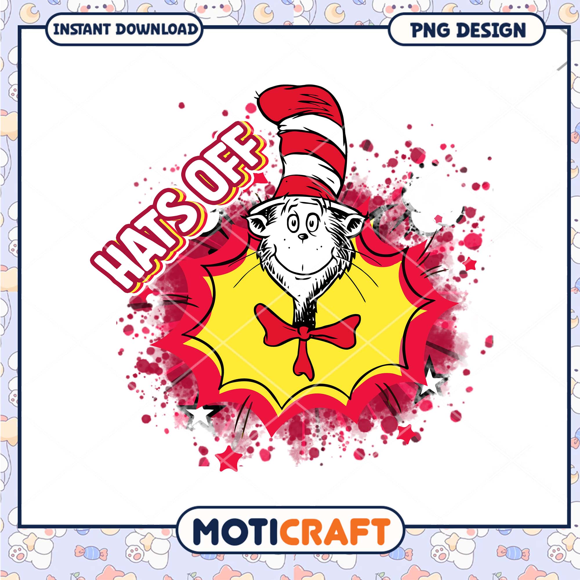 Cat in the Hat PNG Image Hats Off Cat in the Hat PNG Image Hats Off
