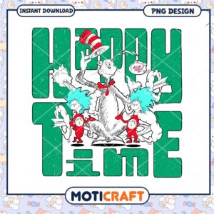 Cat in the Hat Happy Time PNG