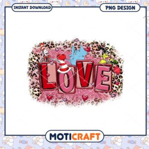 Dr Seuss Valentine Love PNG