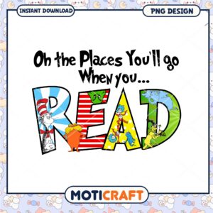 Dr Seuss Read PNG Image