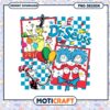 Dr Seuss Colorful Characters PNG for Kids Birthday Party Decor