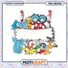 Dr Seuss Characters PNG Sublimation
