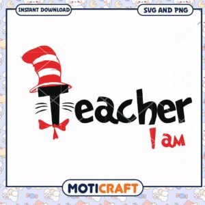Teacher SVG design for educational themes, perfect for crafts