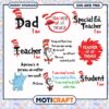 Teacher and Student SVG Designs for Instant Download, Fun and Creative Art