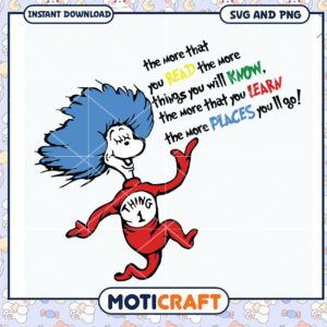 Read More to Know More with Fun SVG Art