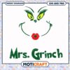Mrs Grinch SVG file for creative projects, instant download available 2 Mrs Grinch SVG file for creative projects, instant download available