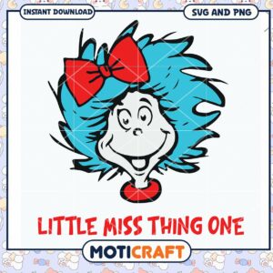 Little Miss Thing One SVG and PNG download Little Miss Thing One SVG and PNG download