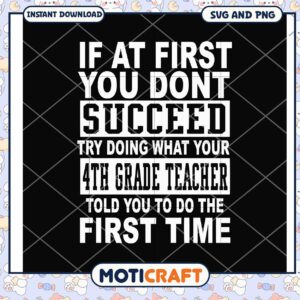 Inspirational Quote for Success, Digital Download SVG and PNG Files