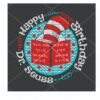 Happy Birthday Dr Seuss Design, Perfect for Celebrations and Gifts