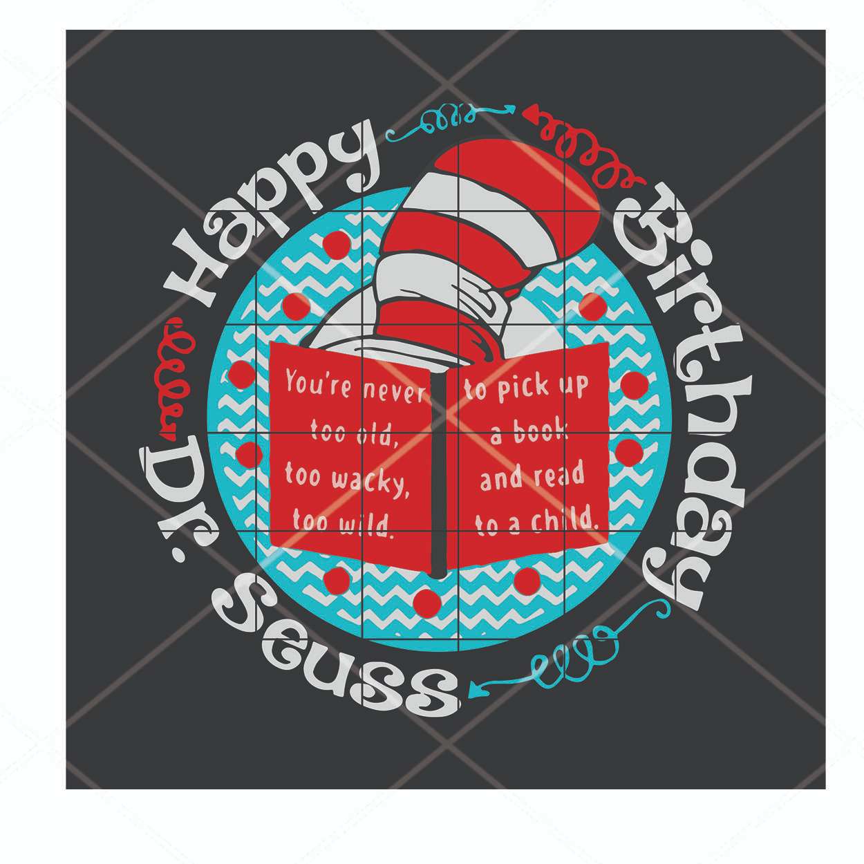 Happy Birthday Dr Seuss Design, Perfect for Celebrations and Gifts Happy Birthday Dr Seuss Design, Perfect for Celebrations and Gifts