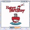 Happy Birthday cake design with candles, perfect for celebrations 1 Happy Birthday cake design with candles, perfect for celebrations