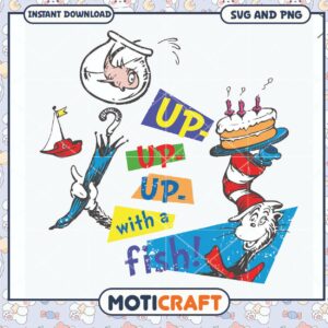 Fun Cat in the Hat Design for Kids, Perfect for Crafts and Decor