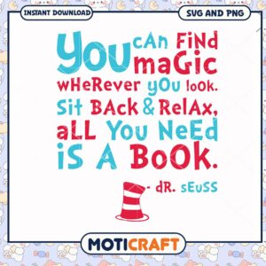 Find magic with words, relax and enjoy your favorite book