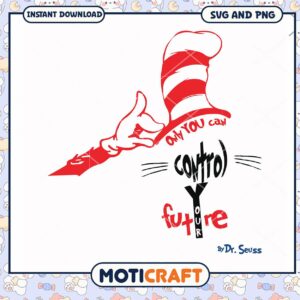 Dr Seuss SVG art for your future, instant download design graphic