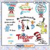 Dr Seuss Inspired SVG Designs for Teachers, Instant Download Art 2 Dr Seuss Inspired SVG Designs for Teachers, Instant Download Art