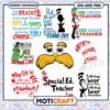 Dr Seuss Inspired Teacher Designs, Fun SVG and PNG Graphics 2 Dr Seuss Inspired Teacher Designs, Fun SVG and PNG Graphics