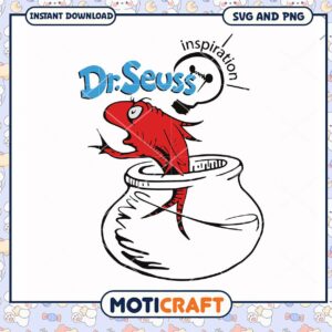 Dr Seuss inspired artwork for creativity projects, instant download SVG PNG