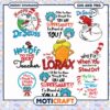 Dr Seuss Birthday Designs for Teachers, Fun Printable SVG Art