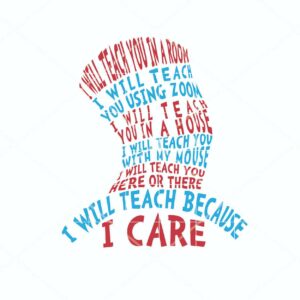 Creative Teaching Quote Design, Inspiring Message for Educators