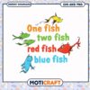 Colorful Fish SVG Design for Kids, Perfect for Educational Crafts