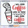 Coffee Lover SVG Design for Instant Download, Perfect for Crafts
