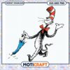 Cat in the Hat with Umbrella SVG Image, perfect for fun projects