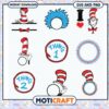 Cat in the Hat SVG Bundle for Kids, Fun Characters and Designs