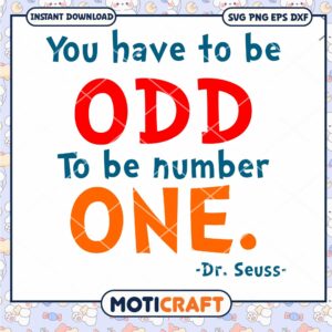 Dr Seuss Inspirational Quote PNG File for Creative Use