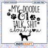 Doodle Dog SVG for Pet Lovers Talk Humor and Fun Design