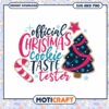 Christmas Cookie Taste Tester SVG 2 Christmas Cookie Taste Tester SVG