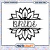 Sunflower Bride SVG PNG Cut File 1 Sunflower Bride SVG PNG Cut File