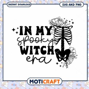 Spooky Witch Era SVG Cut File