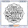 Spooky Little Christmas SVG