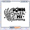 Skeleton Hand Demons SVG 1 Skeleton Hand Demons SVG